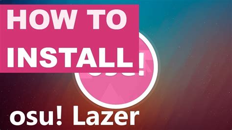 1 or later (x64) other platforms quick start guide 1 install the game click the button above to download the installer, then run it. . Osu lazer download
